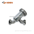 Milk Filter SS304 Sanitary Male Thread Y type Strainer Supplier